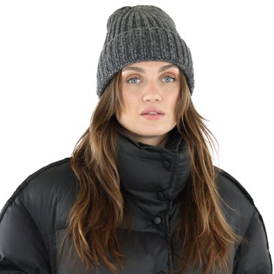 Beanies - Gårda Aspen Wool Mix Beanie (mørkegrå)