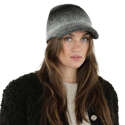 Beanies - Gårda Innsbruck Alpaca Mix Visor Beanie (sort)