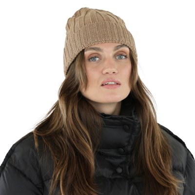 Beanies - Gårda Lenzerheide Merino Wool Beanie (beige)