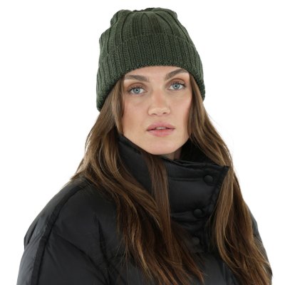 Beanies - Gårda Lenzerheide Merino Wool Beanie (grøn)