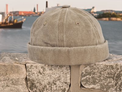 Beanies - Gårda Rossville Docker Beanie (beige)