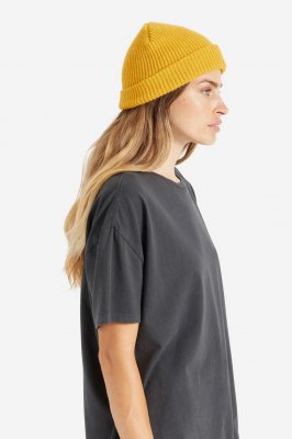 Beanies - Brixton Heist Beanie (gul)