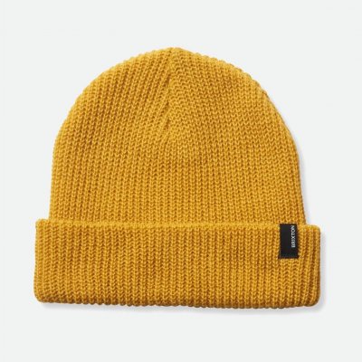 Beanies - Brixton Heist Beanie (gul)