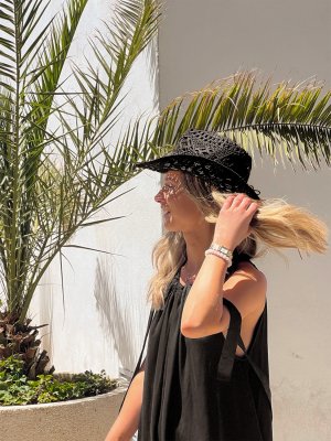 Hatte - Gårda Manzanillo Cowboy (sort)