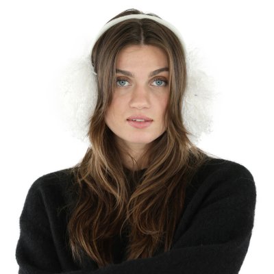 Ørevarmere - Gårda Avola Faux Fur Ear Muffs (hvid)