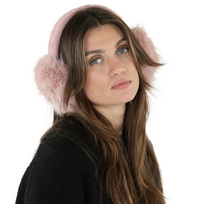 Ørevarmere - Gårda Kersley Faux Fur Ear Muffs (lyserød)