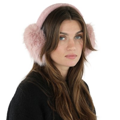 Ørevarmere - Gårda Kersley Faux Fur Ear Muffs (lyserød)