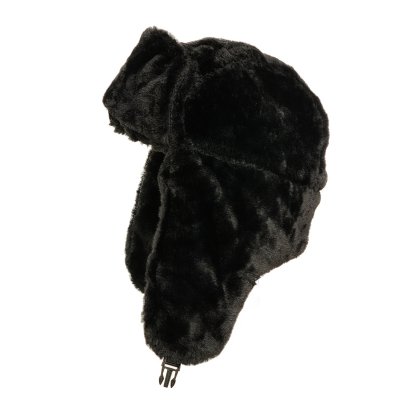 Pelshue - Gårda Angora Trapper Hat (sort)