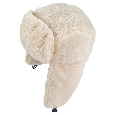 Pelshue - Gårda Angora Trapper Hat (fløde)