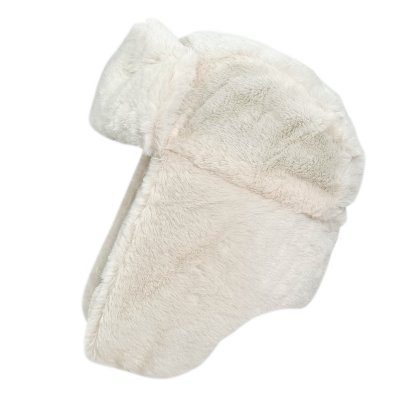 Pelshue - Gårda Angora Trapper Hat (hvid)