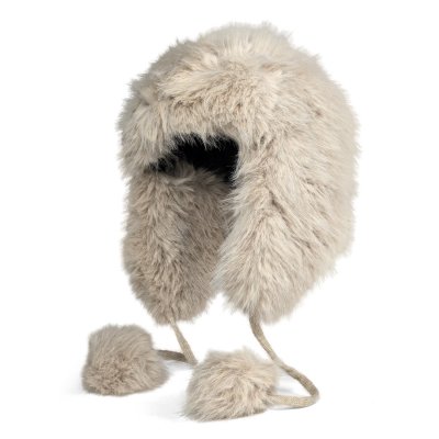 Pelshue - Gårda Tortel Faux Fur Trapper Hat (beige)