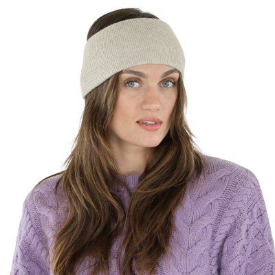 Pandebånd - Gårda Crans-Montana Wool Mix Headband (beige)