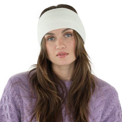 Pandebånd - Gårda Crans-Montana Wool Mix Headband (hvid)