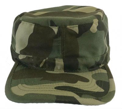 Sixpence / Flat cap - Gårda Cotton Army Cap (grøn)