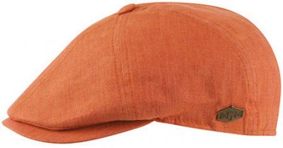 Sixpence / Flat cap - MJM Rebel Linen (orange)