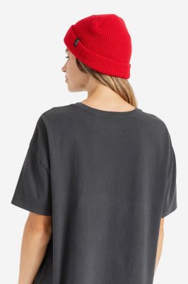 Beanies - Brixton Heist Beanie (rød)