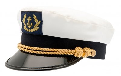 Sixpence / Flat cap - CTH Ericson Sailor Wool Blend (hvid)