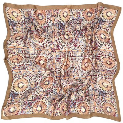 Tørklæde - Gårda Bizerte Satin Scarf (beige/multi)