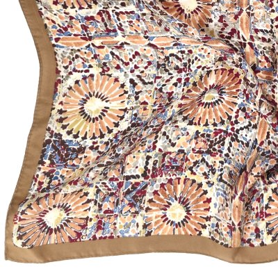Tørklæde - Gårda Bizerte Satin Scarf (beige/multi)