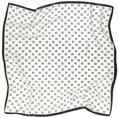 Tørklæde - Gårda Carouge Satin Scarf (hvid)