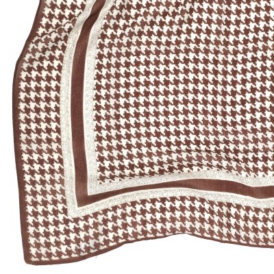 Tørklæde - Gårda Limoux Satin Scarf (brun)