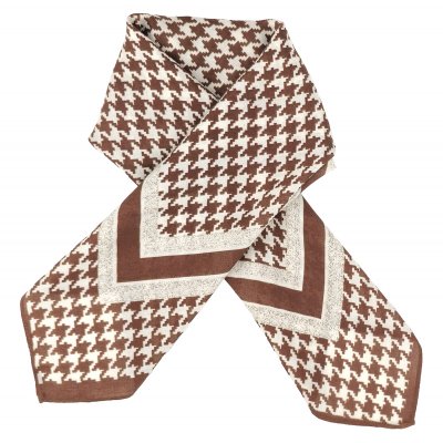 Tørklæde - Gårda Limoux Satin Scarf (brun)