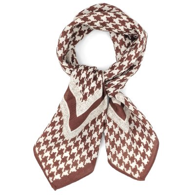 Tørklæde - Gårda Limoux Satin Scarf (brun)