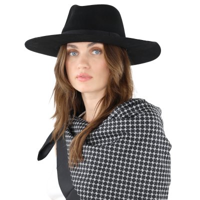 Tørklæde - Gårda Lourdes Satin Scarf (sort)