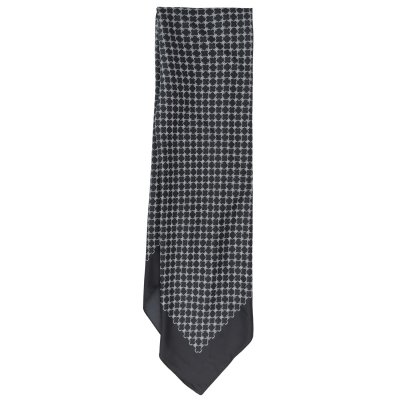 Tørklæde - Gårda Lourdes Satin Scarf (sort)