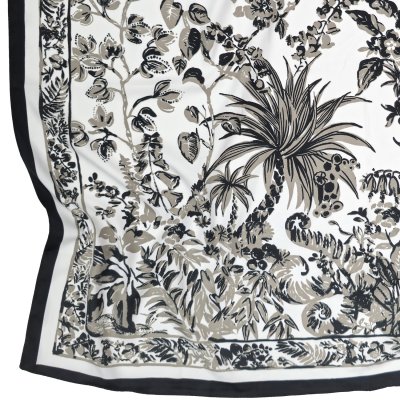 Tørklæde - Gårda Provence Satin Scarf (sort)