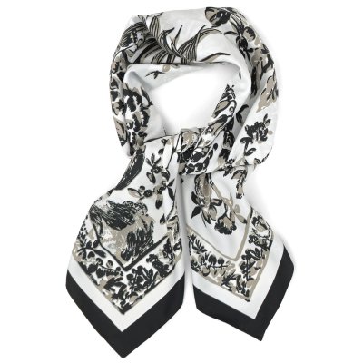 Tørklæde - Gårda Provence Satin Scarf (sort)