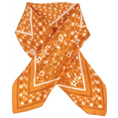 Tørklæde - Gårda Comino Satin Scarf (orange)