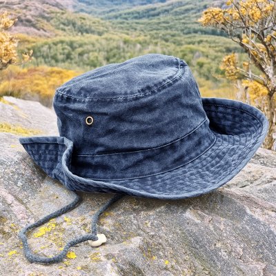 Hatte - Gårda Ryder Bucket Hat (blå)