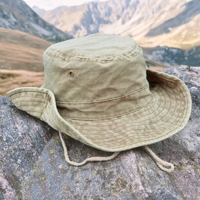 Hatte - Gårda Ryder Bucket Hat (greige)