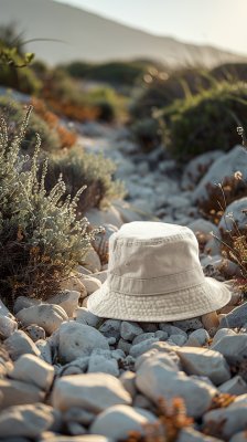 Hatte - Gårda Sawyer Bucket Hat (off-white)
