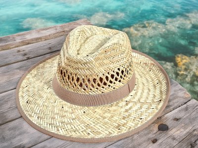 Hatte - Gårda Beach Gambler Hat (natur)