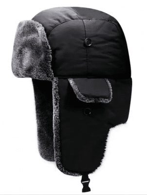 Pelshue - Gårda Trapper Hat (sort)