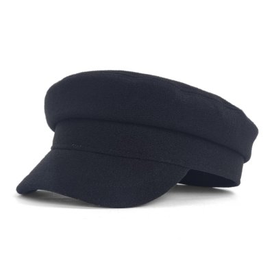 Sixpence / Flat cap - Gårda Chilton Fiddler Cap (sort)