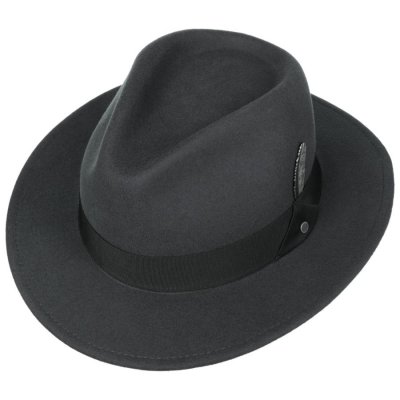 Hatte - Stetson Vencaster Traveller Woolfelt (grå)