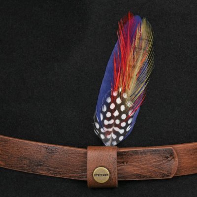 Hatte - Stetson Walters Western Woolfelt (sort)