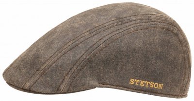 Sixpence / Flat cap - Stetson Madison Old Cap Winter Earflap (brun)