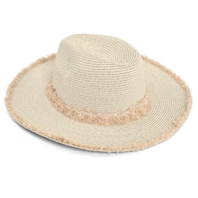 Stråhat - Gårda Alicante Fedora (beige)
