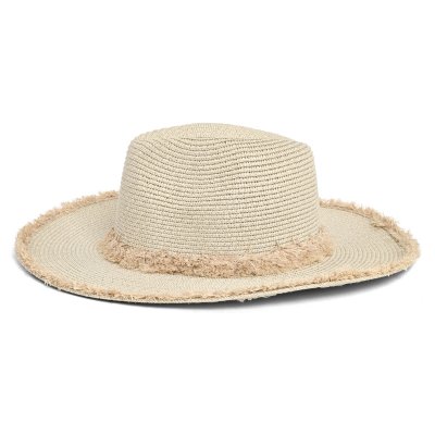 Stråhat - Gårda Alicante Fedora (beige)
