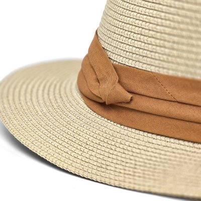 Stråhat - Gårda Corfu Gambler (beige/brun)