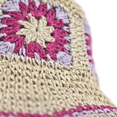 Stråhat - Gårda Crete Bucket hat (natur/multi)