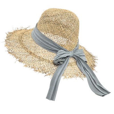 Stråhat - Gårda Dubrovnik Sun Hat (naturlig/grå)