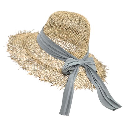 Stråhat - Gårda Dubrovnik Sun Hat (naturlig/grå)