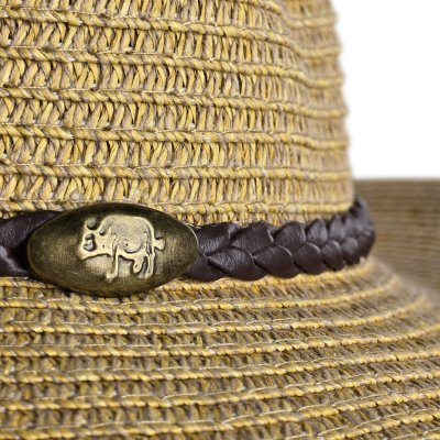 Stråhat - Gårda Faro Western Hat (kaki)