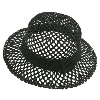 Stråhat - Gårda Granada Sun Hat (sort)