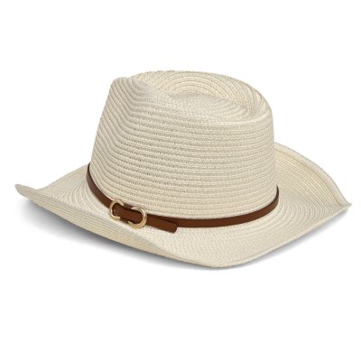 Stråhat - Gårda Kos Western Hat (beige)